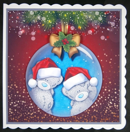 Tatty Teddy Christmas Bauble by Linda Short