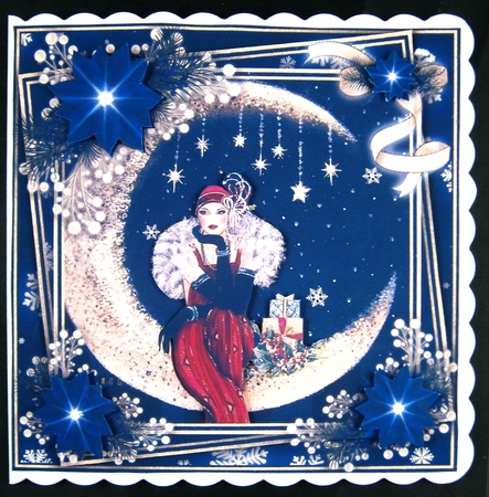 Art Deco Christmas 2 Mini Kit #2   by Linda Short