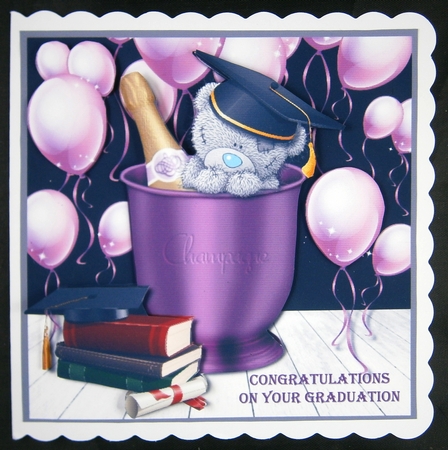 Tatty Teddy Graduation by Linda Short