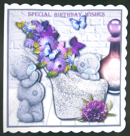Tatty Teddy with SilverShoes by Linda Short