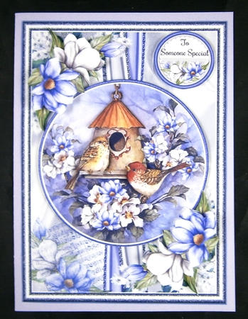 Magnolia & Birds 03 Mini Page Kit by Linda Short