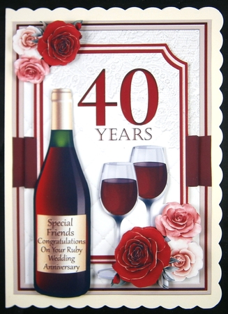 A5 Ruby Anniversary Mini Kit by Linda Short