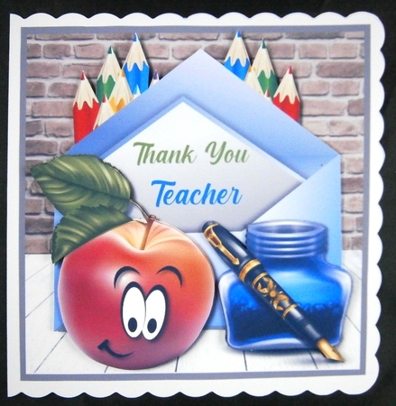 Thank You Teacher Male by Linda Short