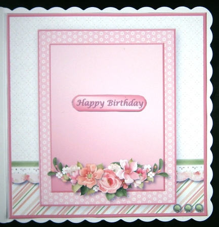 Sunny Posy - Decoupage Card Mini Kit by Linda Short