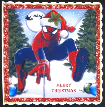 Spiderman Christmas by Linda Short