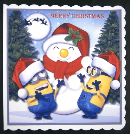 Minions Christmas by Linda Short