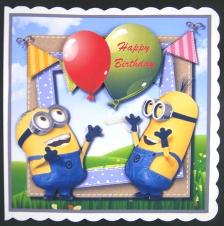 Minions Birthday by Linda Short