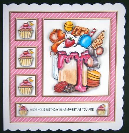 Cute Critters - Sweet Treats #3 by Linda Short
