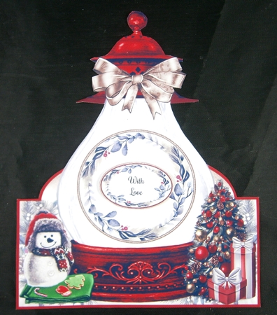 Cute Christmas Lantern 04 Shaped Mini Page Kit  by Linda Short