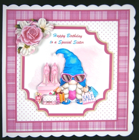 Busy Shopping Gnome - Mini Kit by Linda Short