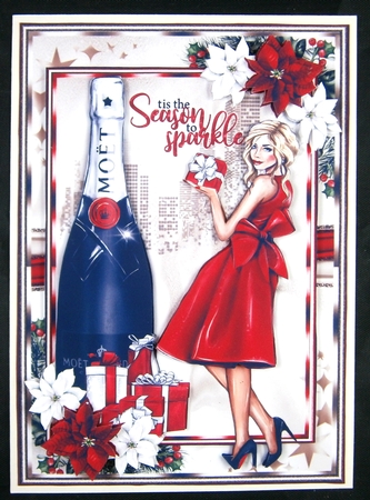 Tis The Season To Sparkle Mini Page Kit by Linda Short