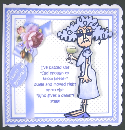 8x8 Stella who gives a damn mini kit by Linda Short