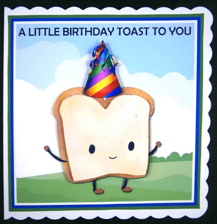 Birthday Toast  by Linda Short