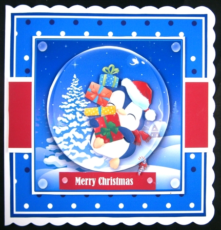 4 Christmas Penguins Bumper Kit by Linda Short