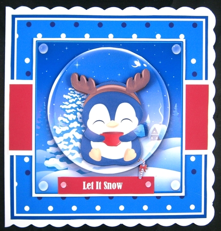 4 Christmas Penguins Bumper Kit by Linda Short