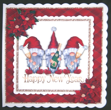 Celebrating New Year Gnomes - Mini Kit by Linda Short