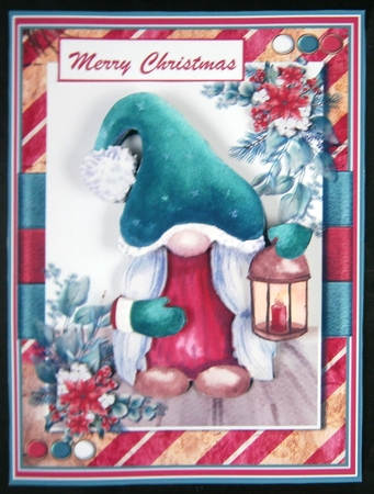 Christmas Gnomes One  by Linda Short