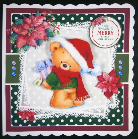 Christmas Teddy Bear by Linda Short