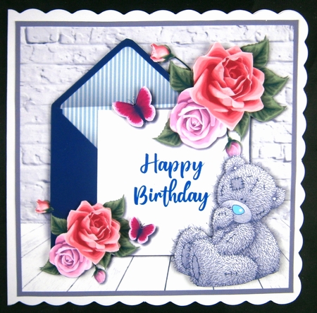 Tatty Teddy Floral Birthday by Linda Short