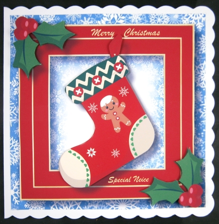 Christmas Stocking 4 by Linda Short