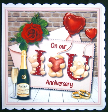 Forever Friends Anniversary for Husband/Wife by Linda Short