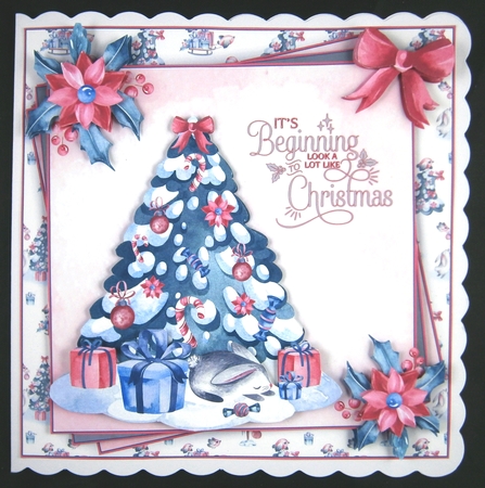 Christmas Bunnies Mini Kit #2  by Linda Short
