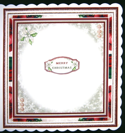 Christmas Floral Beauty Mini Page Kit by Linda Short
