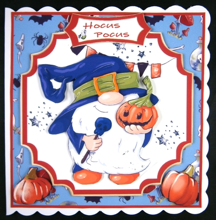 Hocus Pocus Gnome 6x6 by Linda Short