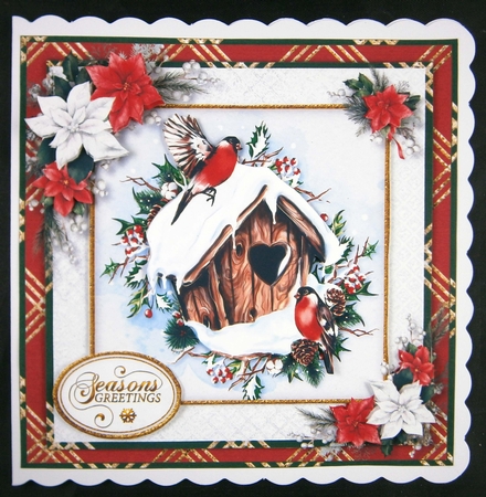 CHRISTMAS BIRDS Kit-2 by Linda Short