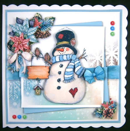 Happy Snowman by Linda Short