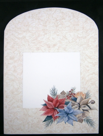 Dream Christmas Envelope Shaped Card Kit by Linda Short