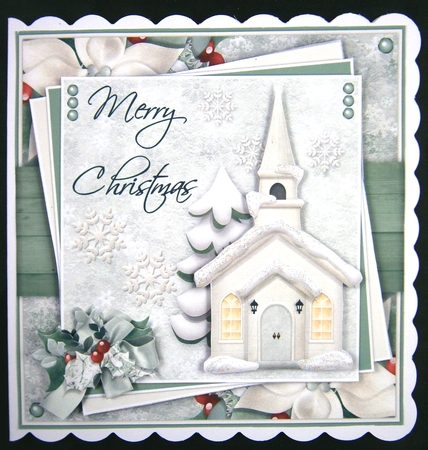 Church 6inch card Collection (request) by Linda Short