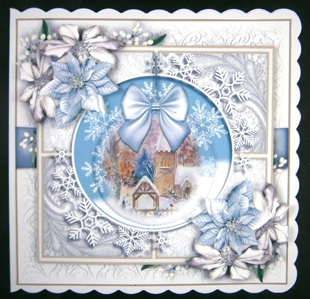 Christmas Church Bauble  by Linda Short