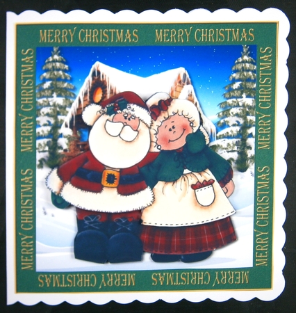Mr and Mrs Claus by Linda Short
