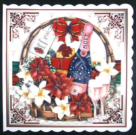 Christmas Goodies Basket Mini Page Kit by Linda Short
