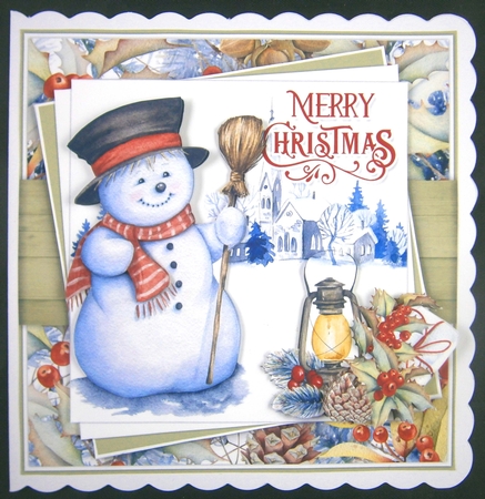 Jolly Snowman Mini Kit by Linda Short