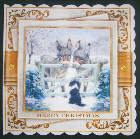 Sweet Donkey and Friends No.4 by Linda Short