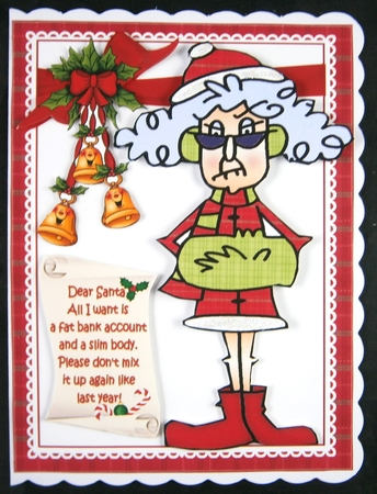 Stella and JJ write to Santa mini kit by Linda Short
