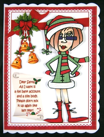 Stella and JJ write to Santa mini kit by Linda Short