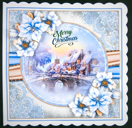Winter Cottage Mini Page Kit by Linda Short