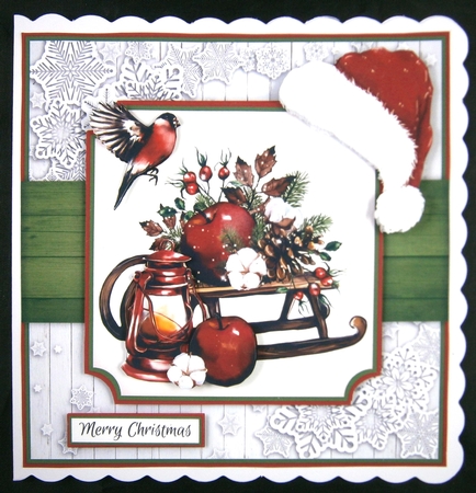 Christmas Sleigh Mini Kit by Linda Short