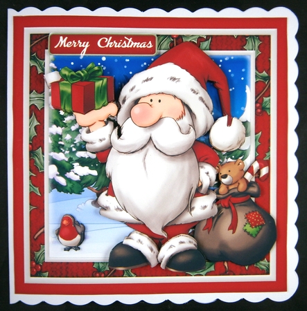 Santa Gnome 4 Sheet Mini Kit by Linda Short