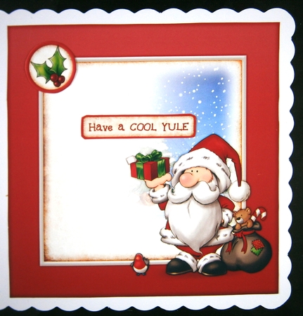 Santa Gnome 4 Sheet Mini Kit by Linda Short