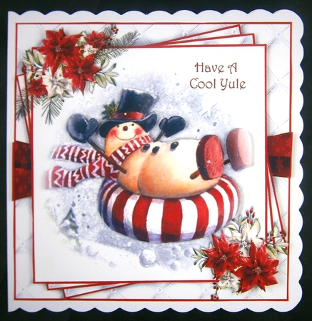 Dashing Through The Snow Mini Kit #1   **   WITH NO FLOWERS &   7X7 by Linda Short