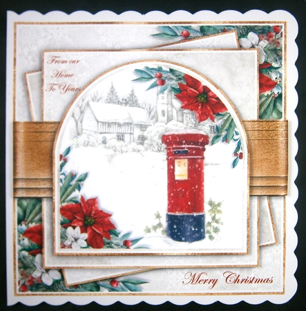 Arched Window Postbox Bumper Set by Linda Short