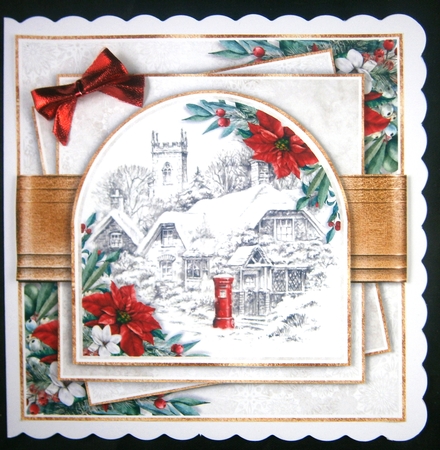 Arched Window Postbox Bumper Set by Linda Short