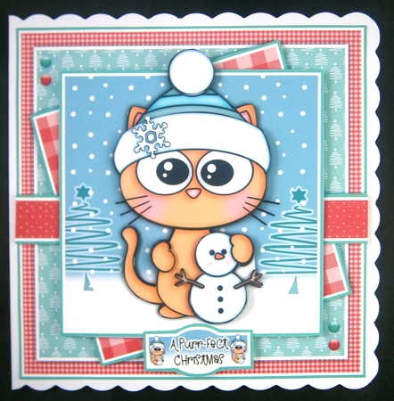 A Purr-fect Christmas Mini Kit by Linda Short