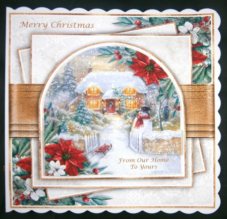 Arched Window Snowman Bumper Set by Linda Short