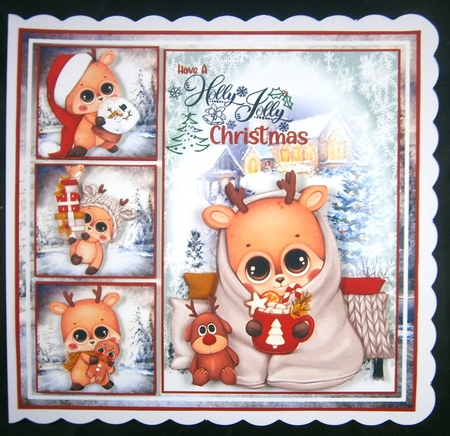 Cute Christmas Animals Collection  by Linda Short