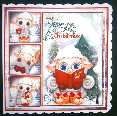 Cute Christmas Animals Collection  by Linda Short